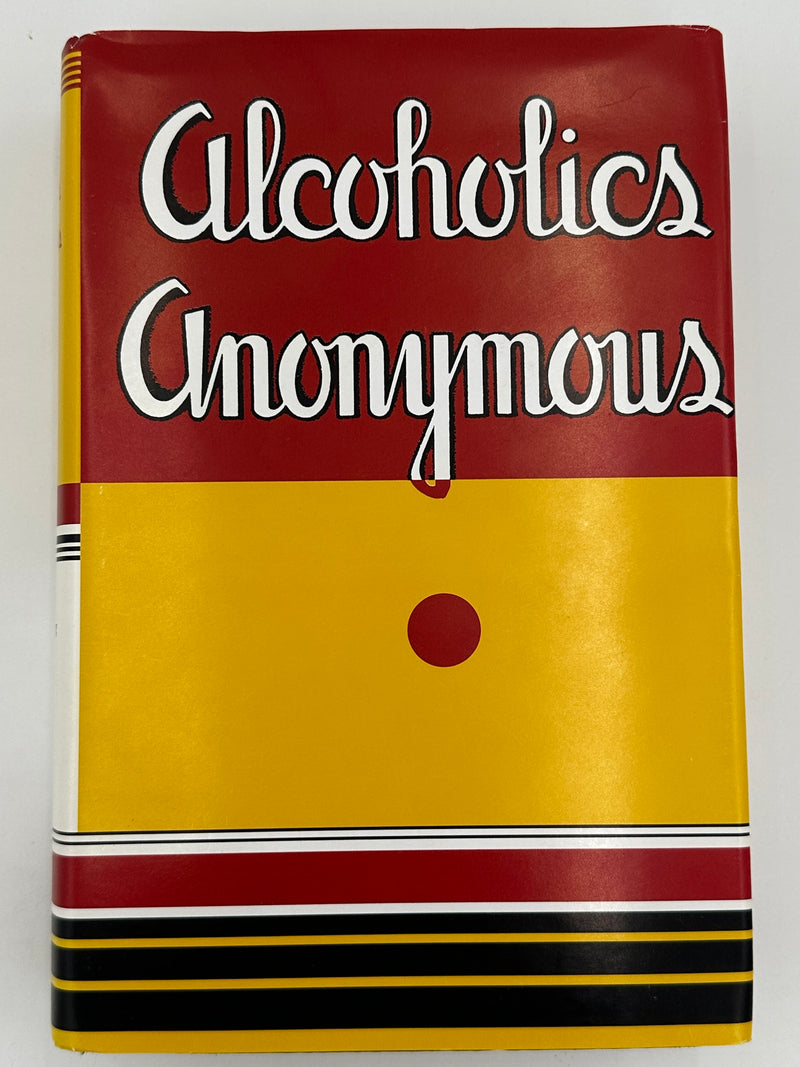 Alcoholics Anonymous First Edition 4th Printing Big Book 1943 - Blue - RDJ Recovery Collectibles