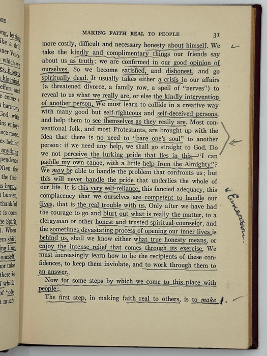 Revive Thy Church Beginning with Me - by Dr. Samuel M. Shoemaker - 1948