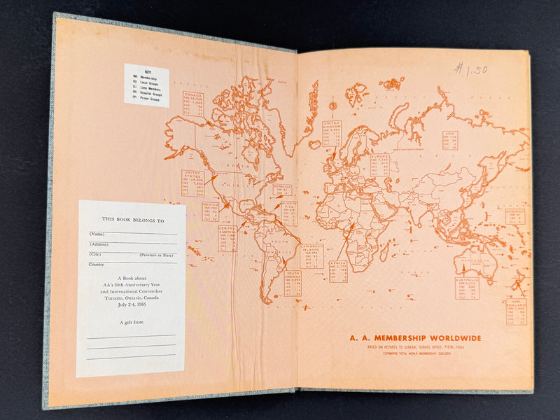 1965 Alcoholics Anonymous 30th Anniversary International Convention Collection