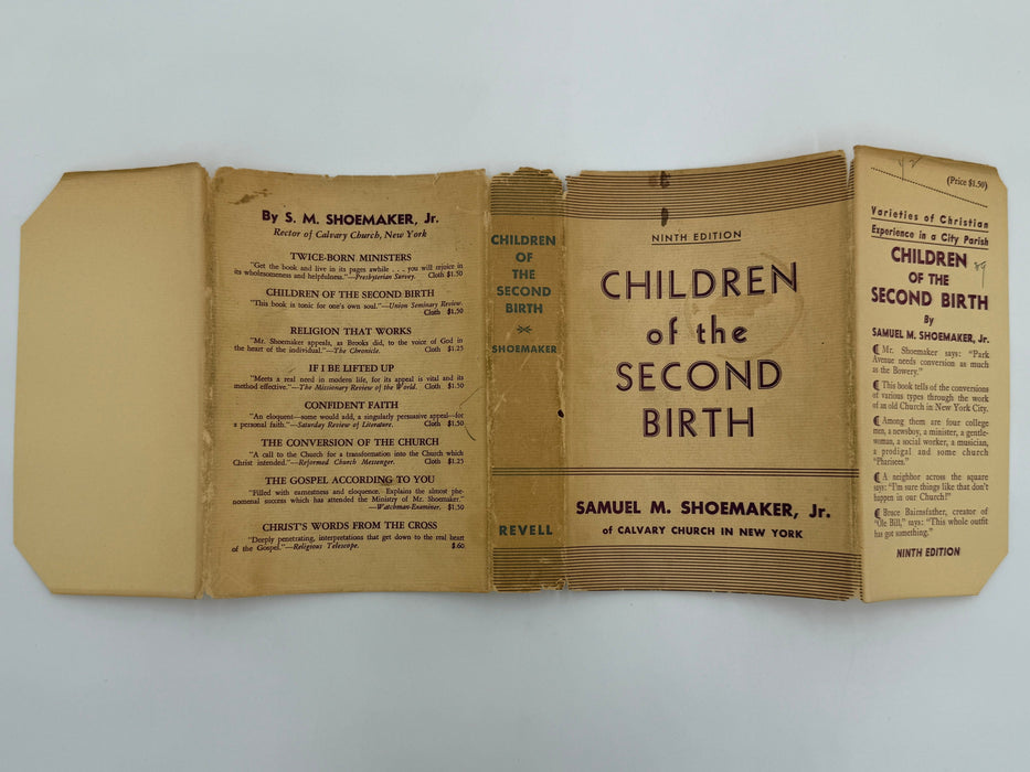 Children of the Second Birth by Samuel M. Shoemaker - Ninth Edition - ODJ Recovery Collectibles