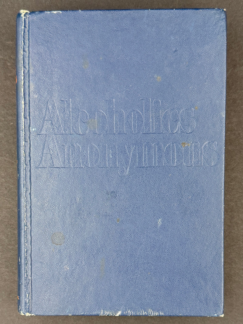 1976 Alcoholics Anonymous Big Book – Third Edition, First Printing