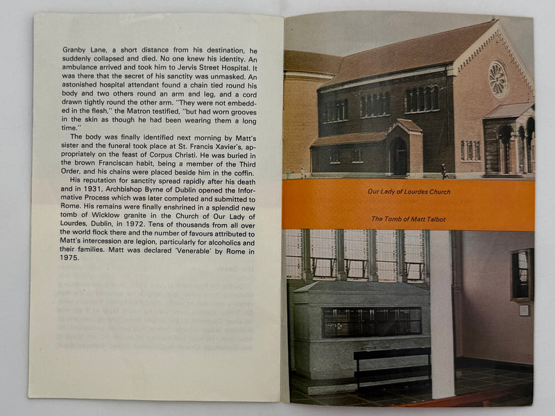 Addict For Christ: The story of Venerable MATT TALBOT By Francis Johnston