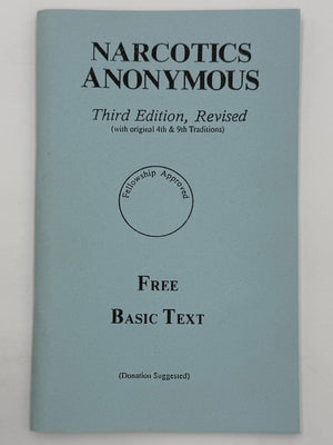 Narcotics Anonymous — “Baby Blue” Basic Text
