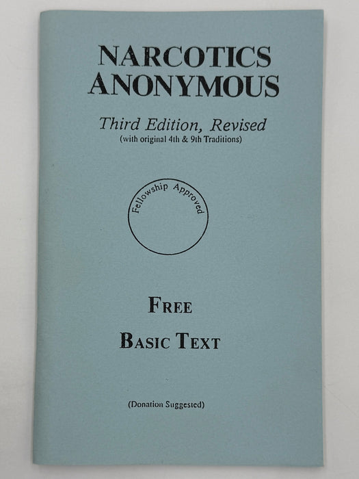 Narcotics Anonymous — “Baby Blue” Basic Text