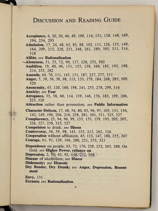 The AA Way of Life - First Printing from 1967