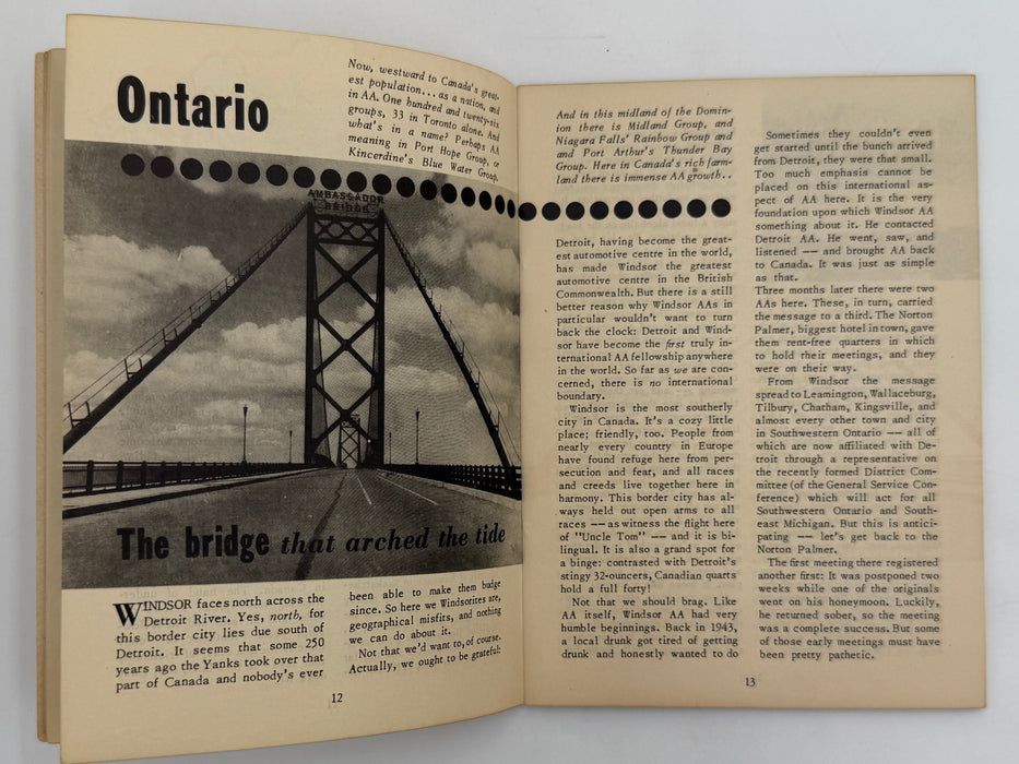 AA Grapevine from May 1951 - Canada Recovery Collectibles