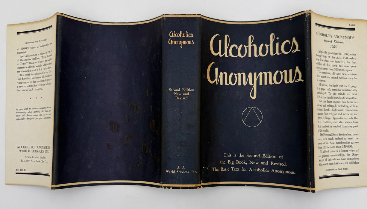 Alcoholics Anonymous Second Edition 7th Printing from 1965 - ODJ