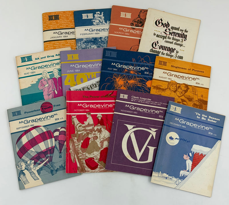 AA Grapevine Complete Set 1984