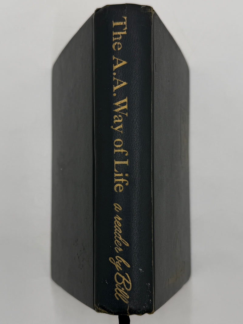 Signed by Bill W. - The AA Way of Life - Second Printing 1967 - ODJ