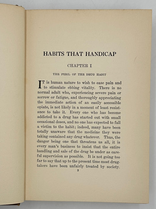 Habits That Handicap by Charles Towns - First Printing - 1915