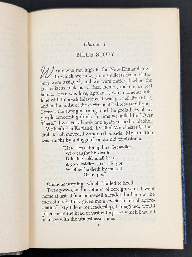 Alcoholics Anonymous — Second Edition, Fourth Printing — 1960