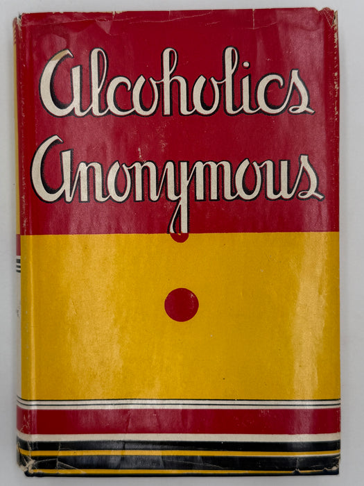 Alcoholics Anonymous First Edition 16th Printing from 1954 with ODJ