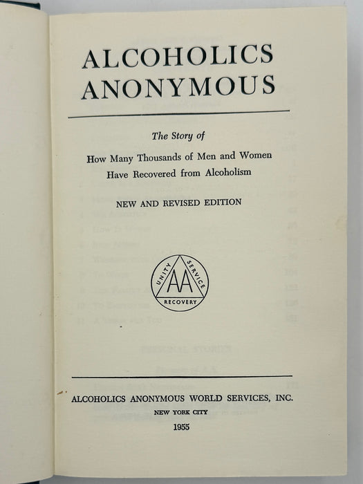 Alcoholics Anonymous Second Edition 16th Printing from 1974 - ODJ