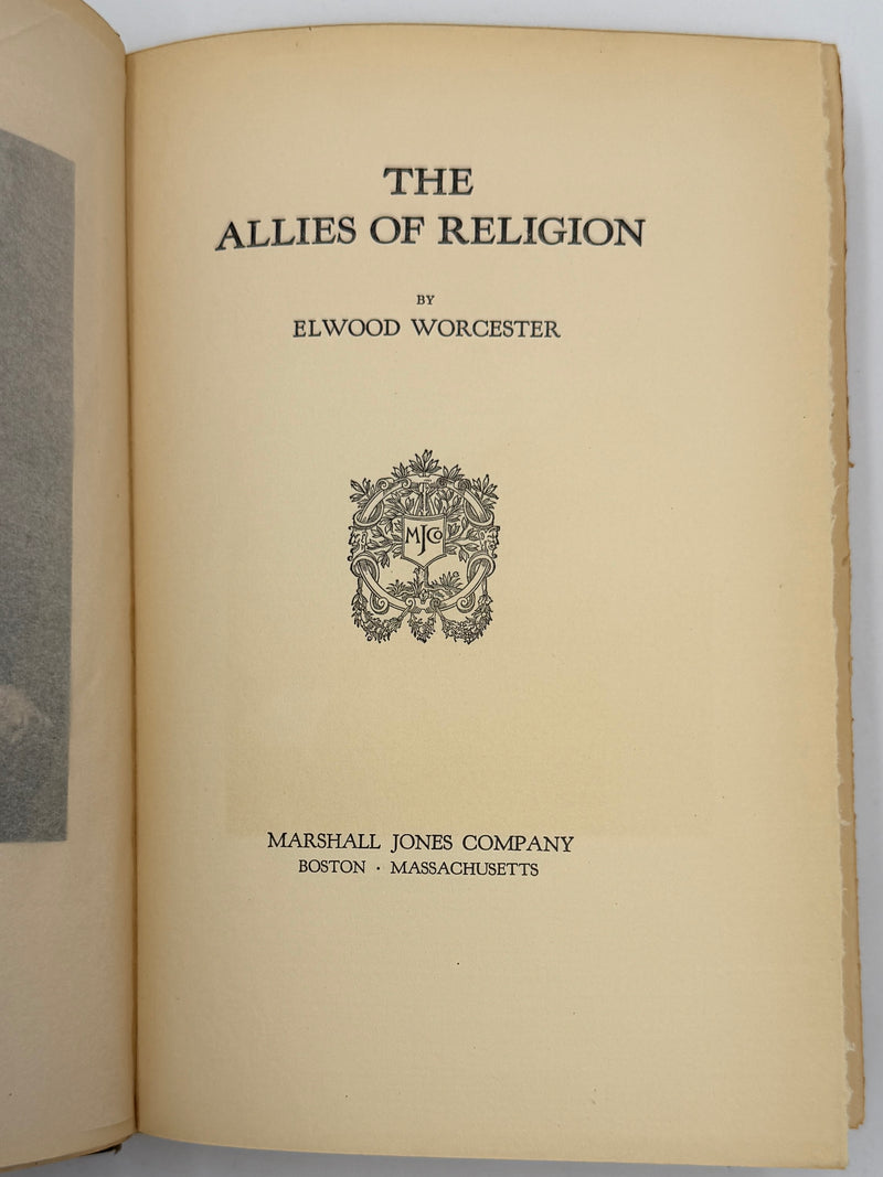 SIGNED by Elwood Worcester - Allies of Religion - Limited Edition