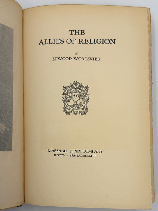 SIGNED by Elwood Worcester - Allies of Religion - Limited Edition