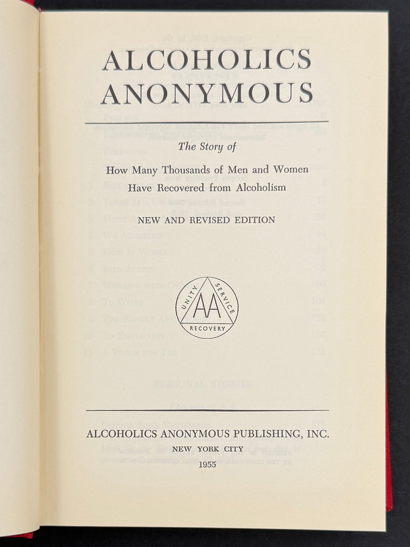 The Little Big Red - Alcoholics Anonymous Double Anniversary Limited Edition