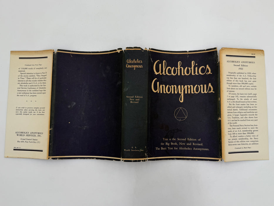 Alcoholics Anonymous Second Edition 8th Printing from 1966 - ODJ