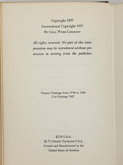 The Little Red Book: An Interpretation Of The Twelve Steps of the Alcoholics Anonymous Program - 1967
