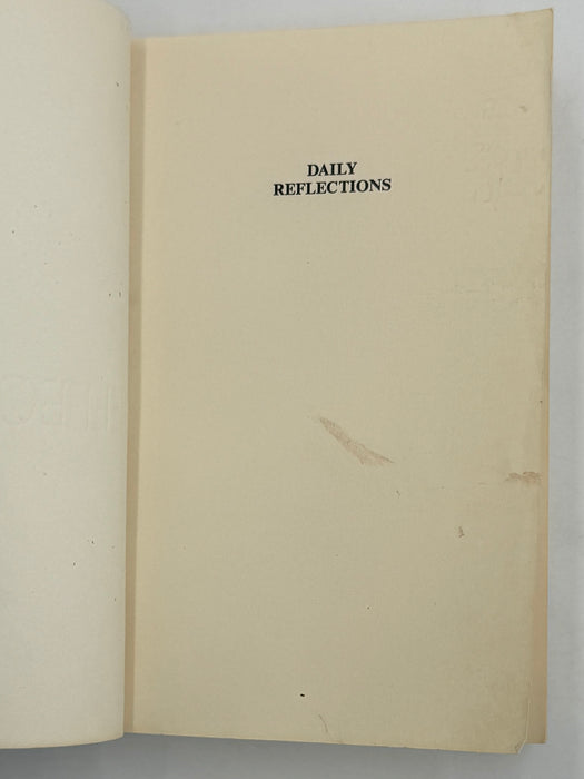 Daily Reflections - First Printing from 1990