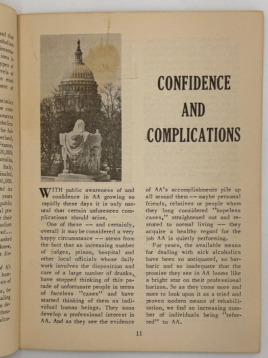 AA Grapevine from March 1951 Recovery Collectibles