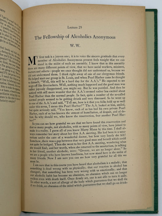 Alcohol, Science and Society - First Printing 1945 - RDJ