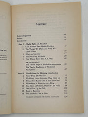 SIGNED by. Father Joseph C. Martin - Chalk Talks on Alcohol Recovery Collectibles