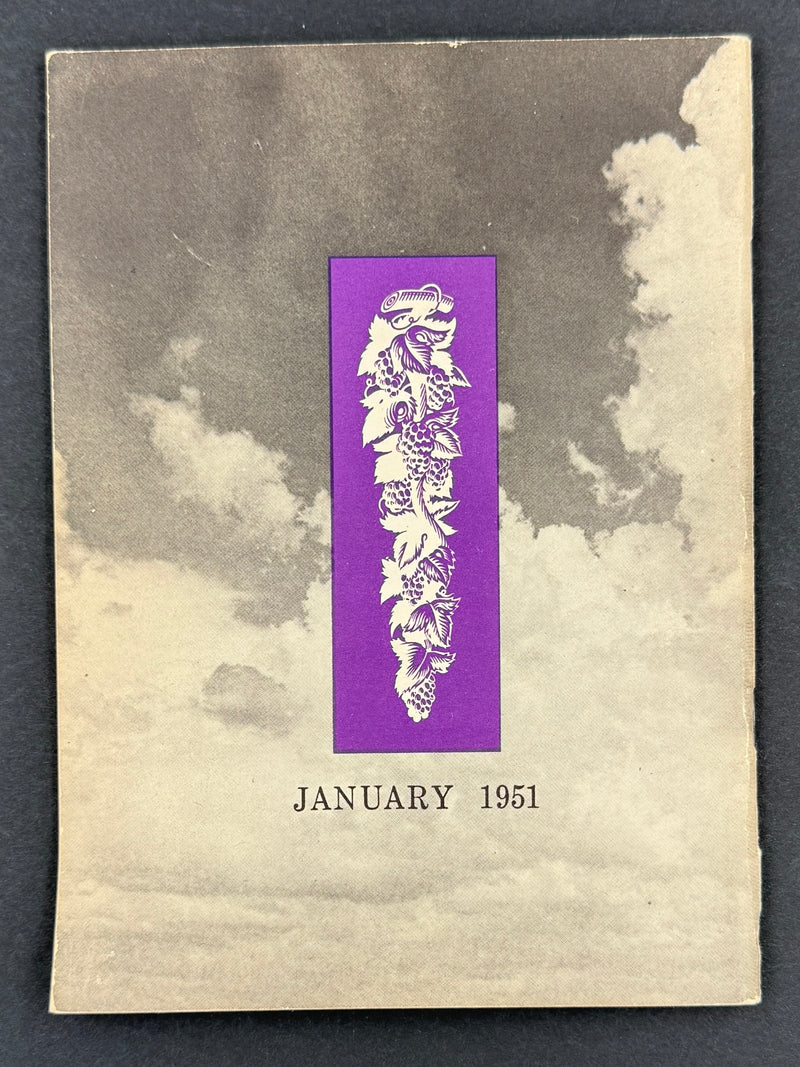 AA Grapevine — January 1951 | Tribute to Dr. Bob — Memorial Issue