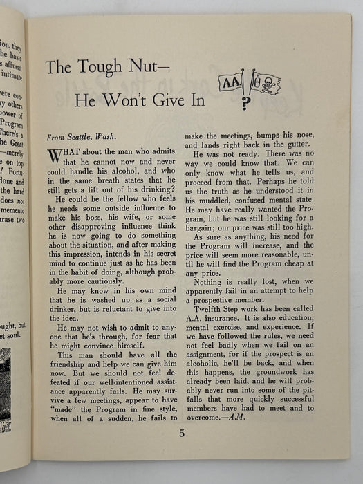 AA Grapevine from August 1949