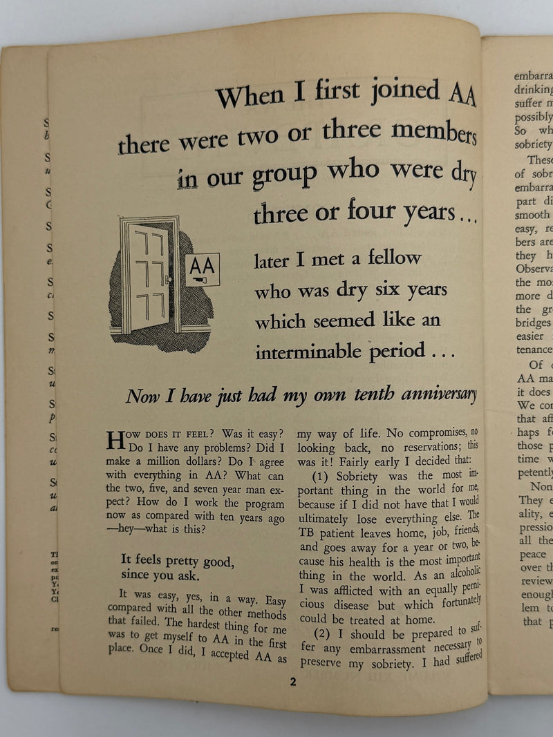 AA Grapevine from July 1956