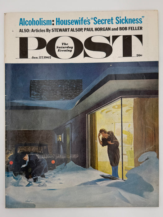 Saturday Evening Post from January 1962 - The Housewife’s Secret Sickness