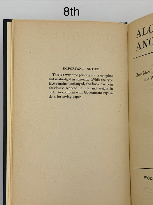 First Edition package of 3 books: 2nd, 5th, & 8th Printing