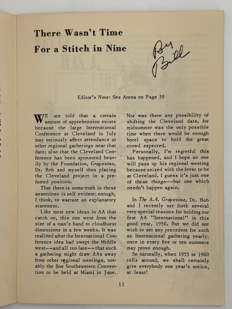 A.A. Grapevine — June 1950 (Midwest Issue) — Anne Smith