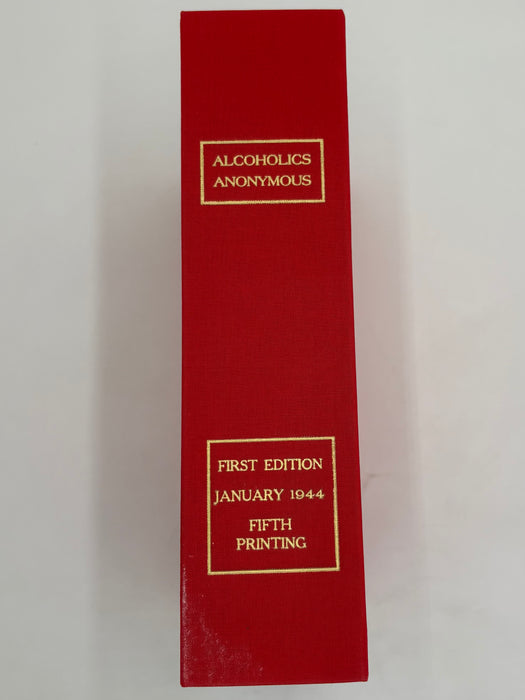 Alcoholics Anonymous First Edition 5th Printing Custom Clamshell Box