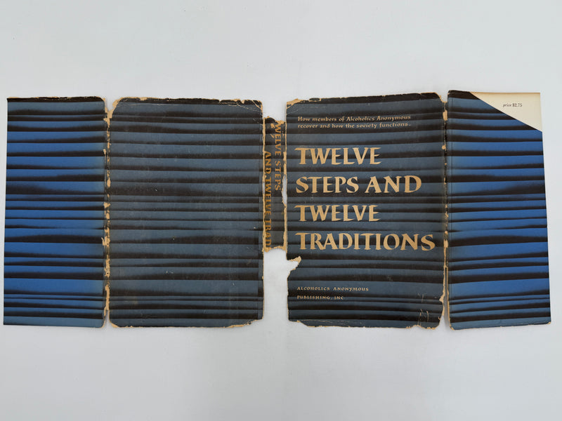 Twelve Steps and Twelve Traditions Third Printing — December 1958 — Original Dust Jacket