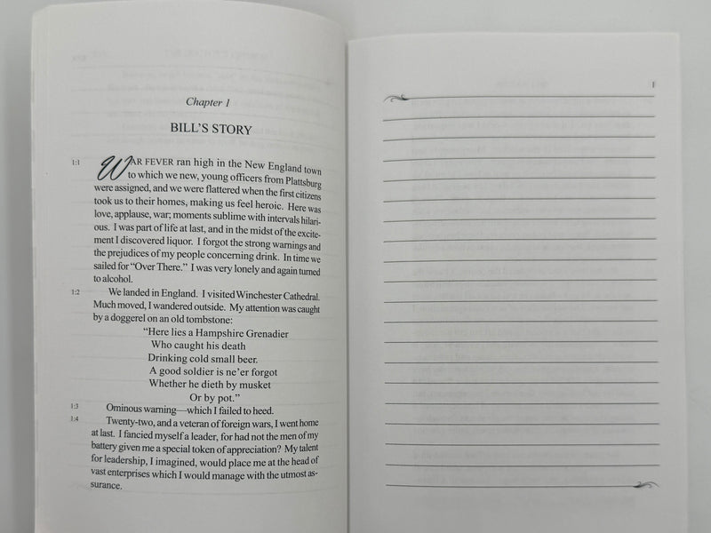 The Anonymous Press Workbook Edition of Alcoholics Anonymous - Second Edition