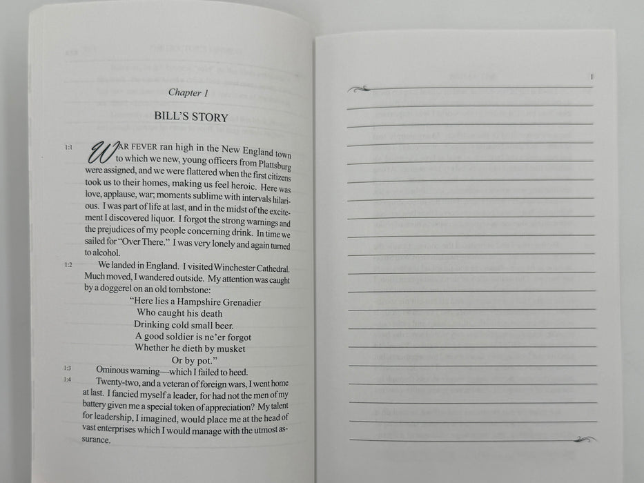 The Anonymous Press Workbook Edition of Alcoholics Anonymous - Second Edition