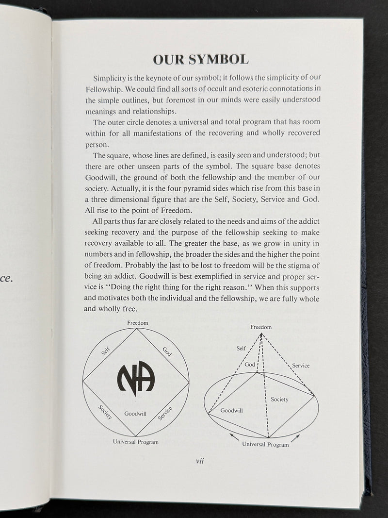 Narcotics Anonymous — Third Edition, Second Printing — February 1985