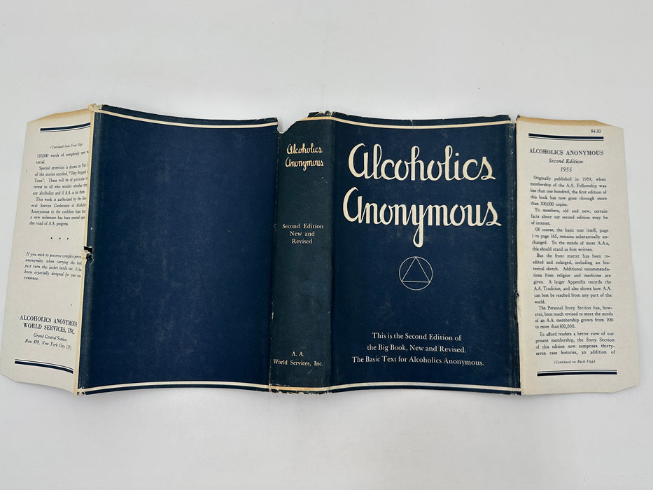 Alcoholics Anonymous Second Edition 4th Printing from 1960 - ODJ