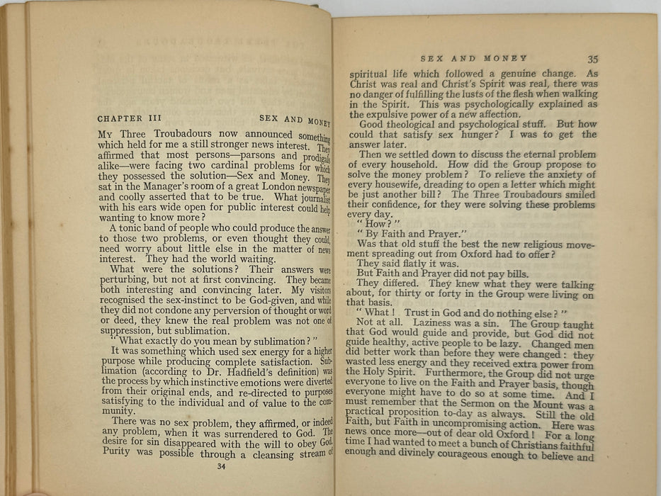For Sinners Only by A.J. Russell - 6th English Printing from 1932
