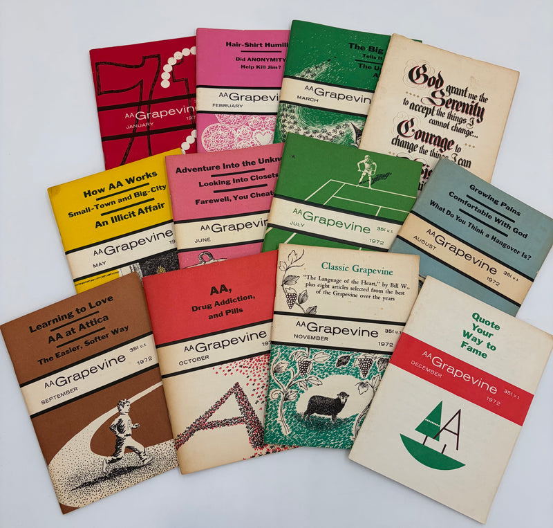 AA Grapevine Complete Set 1972