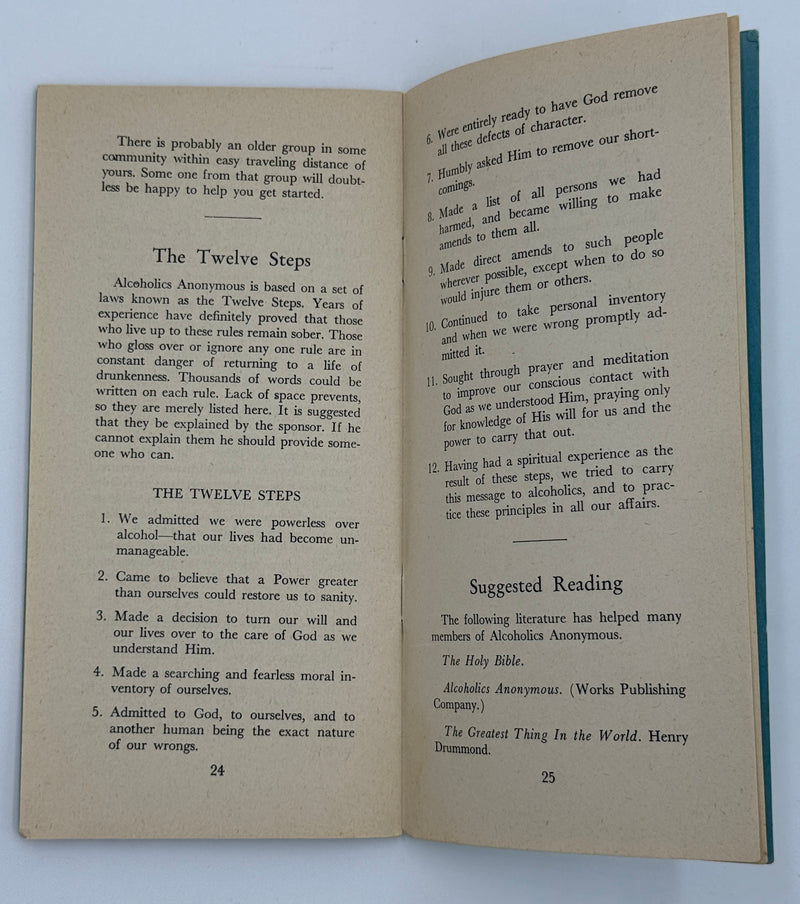 AKRON MANUAL for Alcoholics Anonymous - King School Group - 2nd Edition