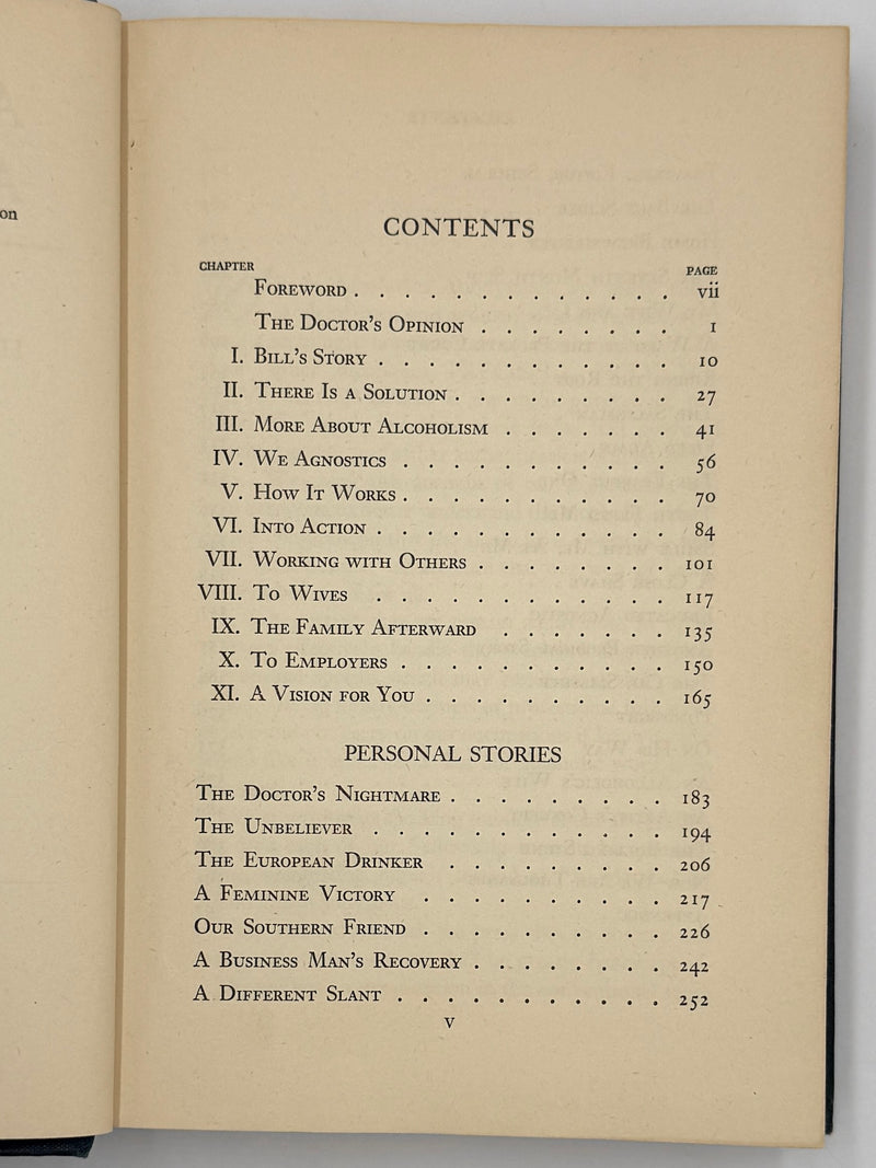Alcoholics Anonymous First Edition 12th Printing from 1948 - ODJ