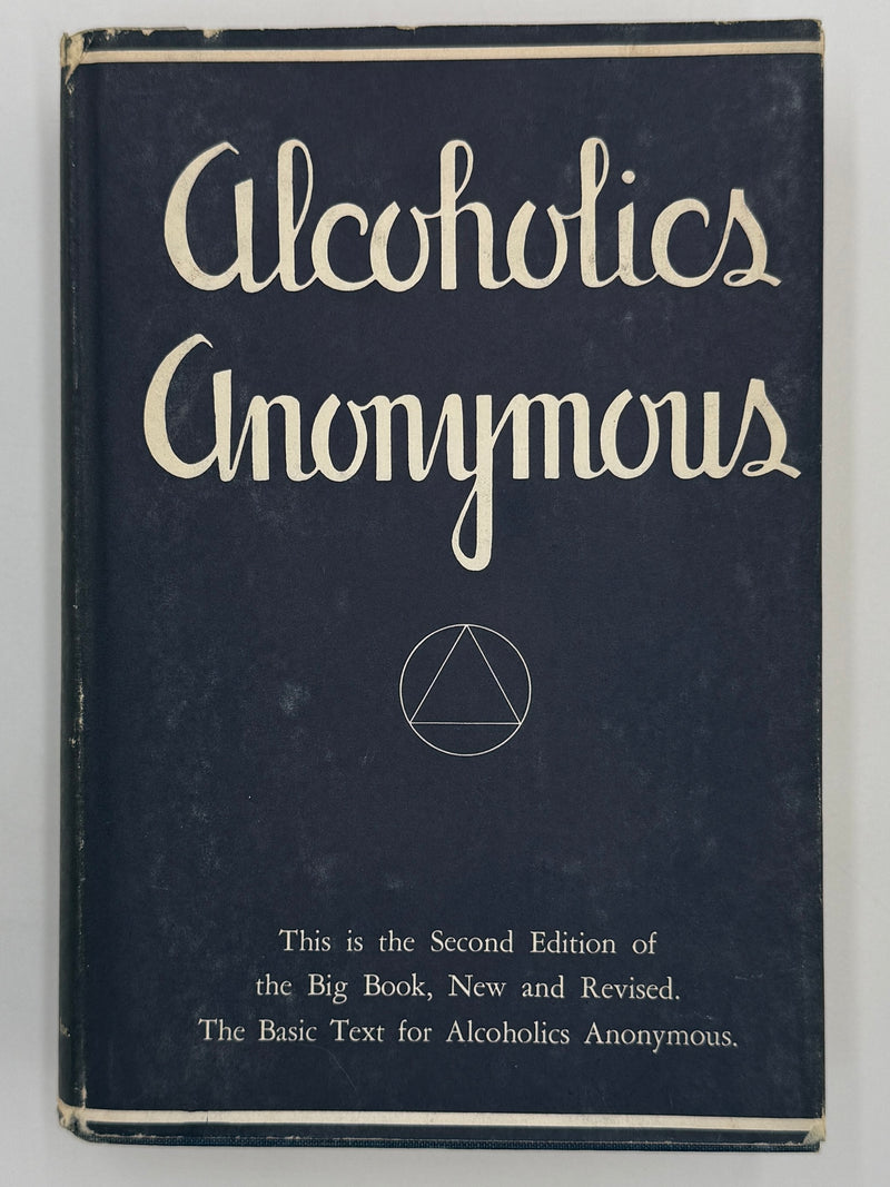 Alcoholics Anonymous Second Edition Big Book 10th Printing from 1969 with ODJ