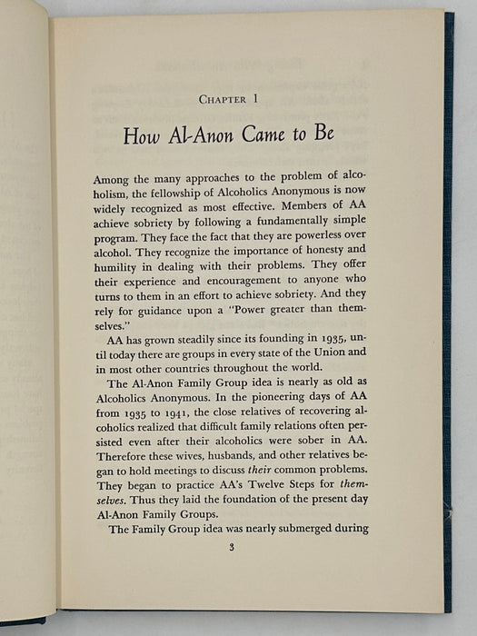 Living with an Alcoholic with the Help of Al-Anon - Second Printing, January 1962 - ODJ