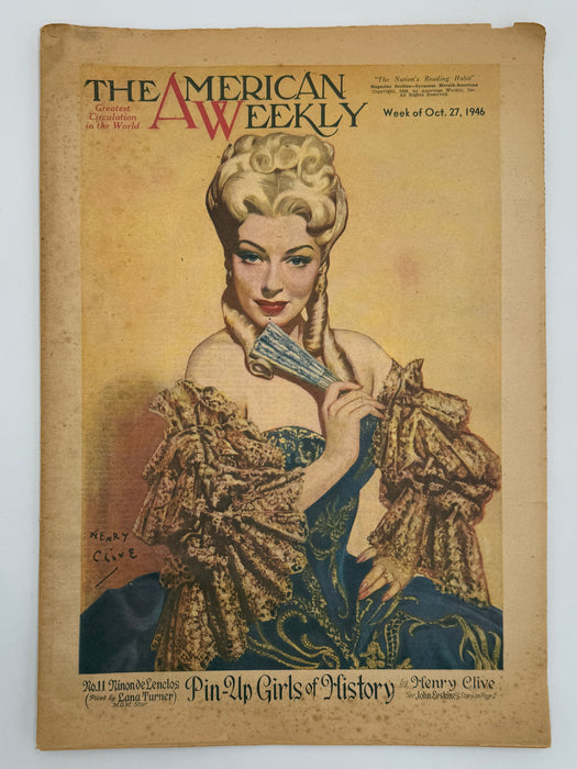 American Weekly – October 27, 1946 - Featuring: “Heightened Hope for Alcoholics”