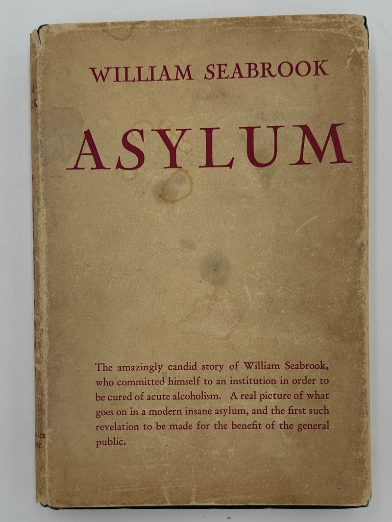 Asylum by William Seabrook from 1935