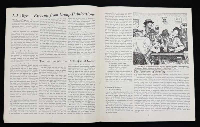 The A.A. Grapevine — February 1947 | Volume III, No. 9