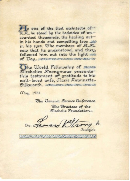 The William D. Silkworth Collection