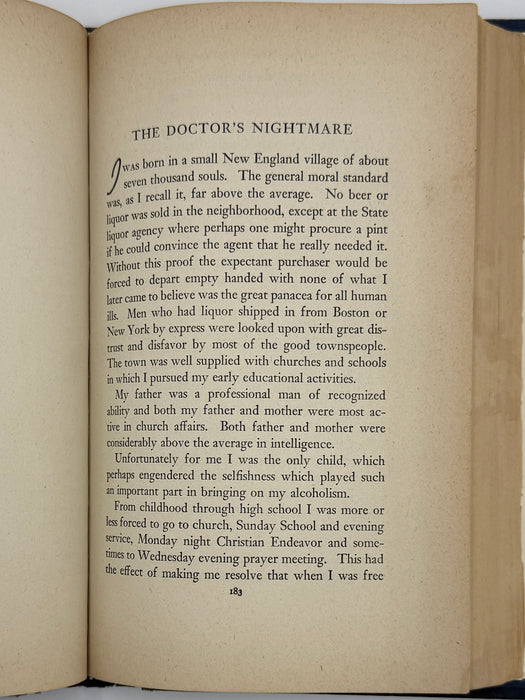 Alcoholics Anonymous Extremely RARE First Edition 7th Printing Big Book from 1945 - RDJ