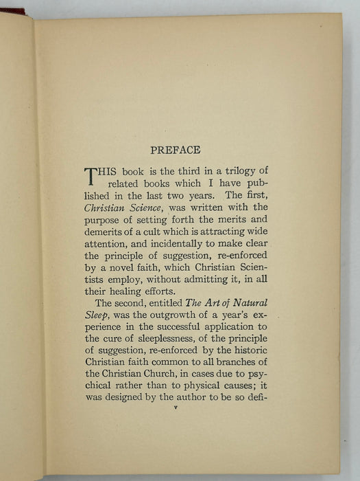 The Emmanuel Movement in a New England Town by Lyman P. Powell from 1909